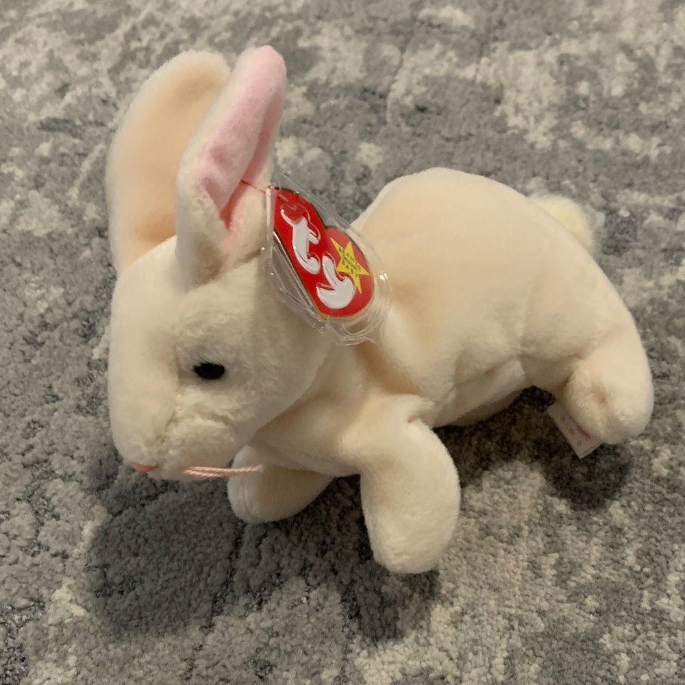 Ty Beanie Baby Nibbler rabbit